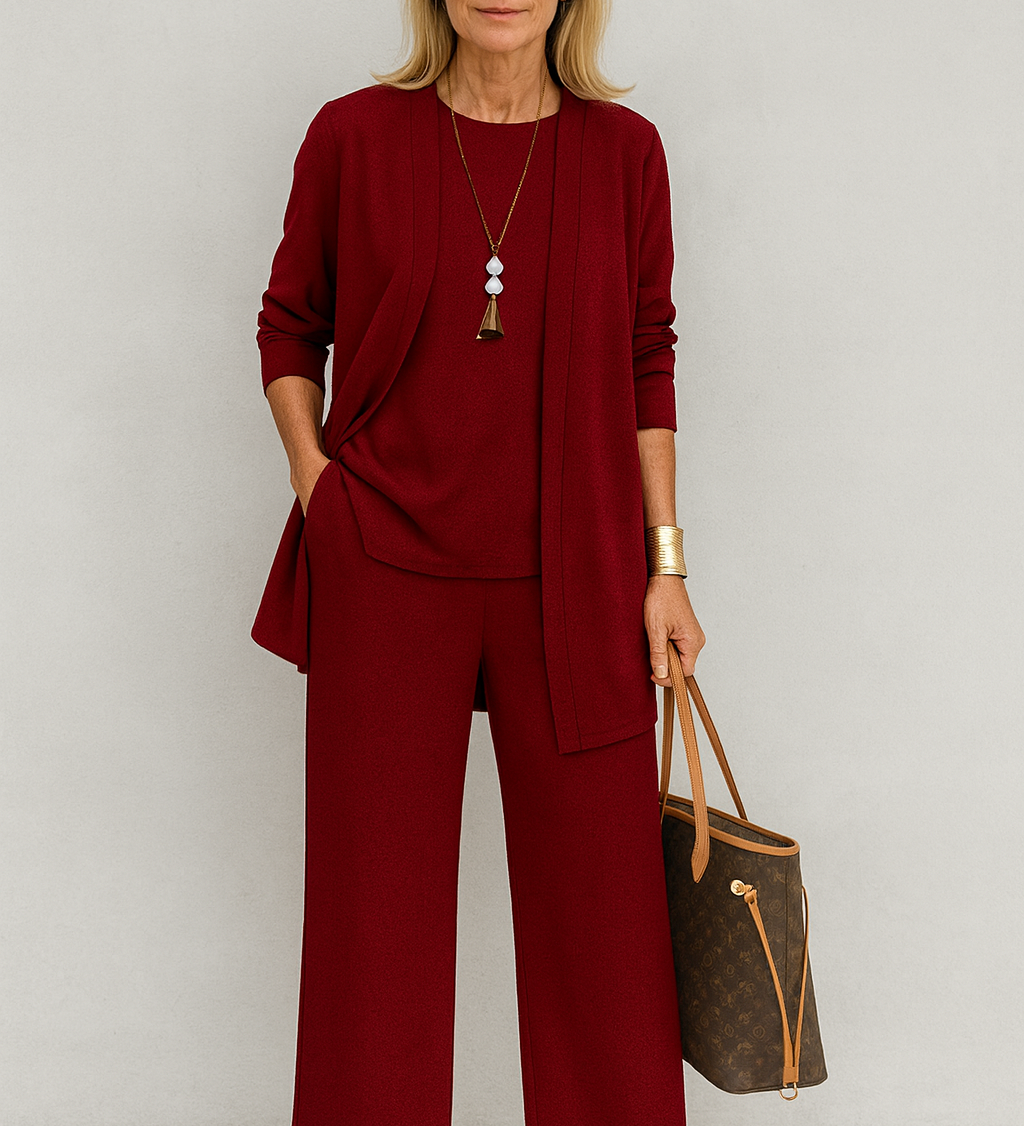 Amelia | Conjunto Elegante de 3 Piezas