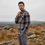Sergio – Camisa de Manga Larga a Cuadros