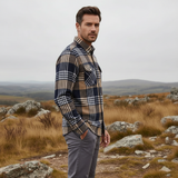 Sergio – Camisa de Manga Larga a Cuadros