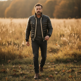 Bruno – Chaqueta acolchada con cuello alto