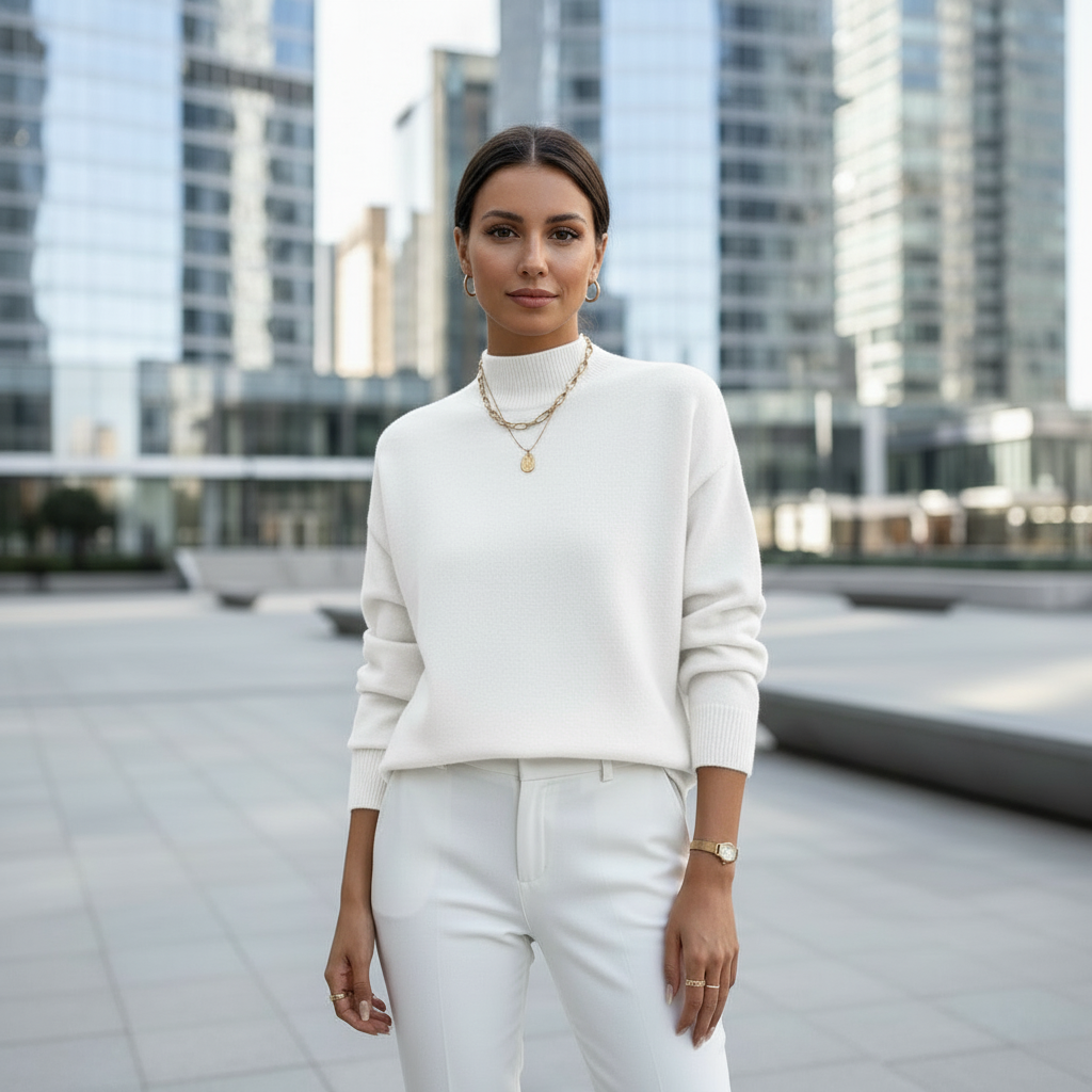 Ivone – Suéter con Cuello Alto