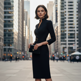 Marina – Vestido de largo medio