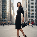 Marina – Vestido de largo medio