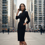 Marina – Vestido de largo medio