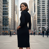 Marina – Vestido de largo medio